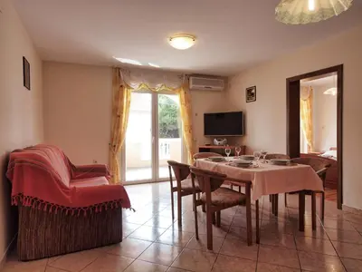 TV i/ili zabavni centar u objektu Apartments Vladimir
