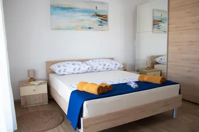 Krevet ili kreveti u jedinici u objektu Villa Koraljka