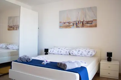 Krevet ili kreveti u jedinici u objektu Villa Koraljka