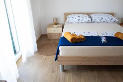 Krevet ili kreveti u jedinici u objektu Villa Koraljka
