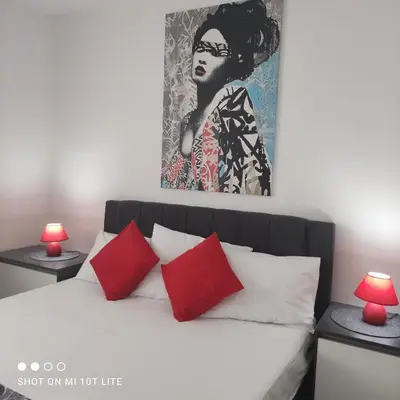 Krevet ili kreveti u jedinici u objektu Apartment T&T Žaborić