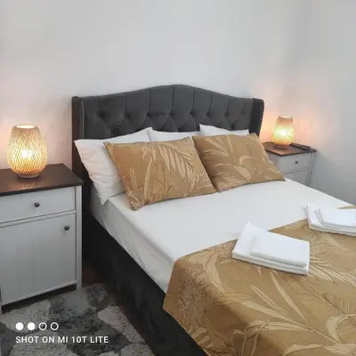 Krevet ili kreveti u jedinici u objektu Apartment T&T Žaborić