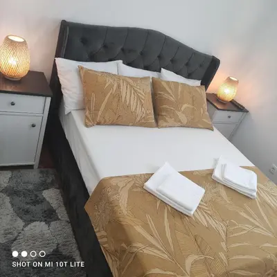 Krevet ili kreveti u jedinici u objektu Apartment T&T Žaborić
