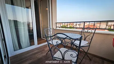 Balkon ili terasa u objektu Casa Mili Jezera