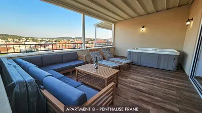 Balkon ili terasa u objektu Casa Mili Jezera