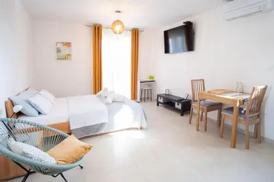 Krevet ili kreveti u jedinici u objektu Apartments Grape