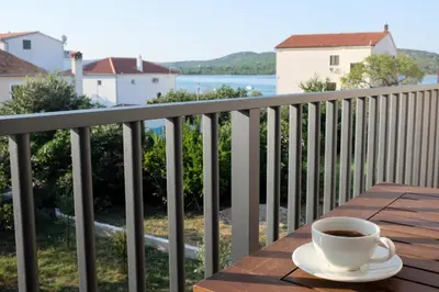 Balkon ili terasa u objektu Apartments Grape