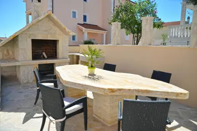 Tlocrt objekta Villa Flipa Apartment Ema