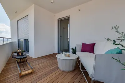 Balkon ili terasa u objektu Villa Miramarina
