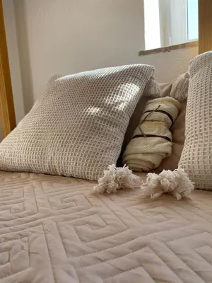 Krevet ili kreveti u jedinici u objektu Apartman za odmor Peace
