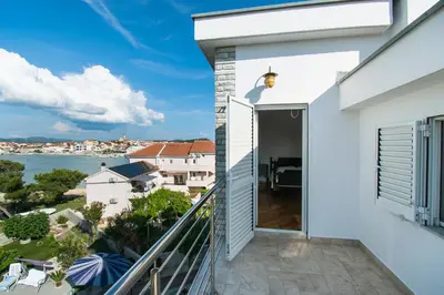 Balkon ili terasa u objektu Apartment Villa Zlatna