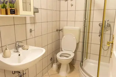 Kupaonica u objektu DELUXE ROOMS BURE