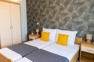 Krevet ili kreveti u jedinici u objektu DELUXE ROOMS BURE