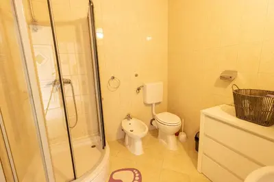 Kupaonica u objektu LUXURY STYLISH APARTMENT BURE