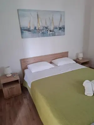 Krevet ili kreveti u jedinici u objektu Apartment Terrazza Primošten