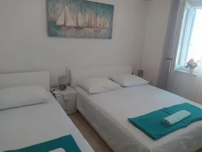 Krevet ili kreveti u jedinici u objektu Apartmani Trubi 2