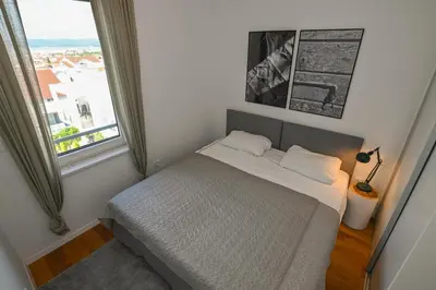 Krevet ili kreveti u jedinici u objektu Villa Tramontana apartment 2
