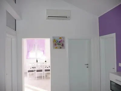 Tlocrt objekta Apartment in Brodarica with sea view, balcony, air conditioning, WiFi 5183-1