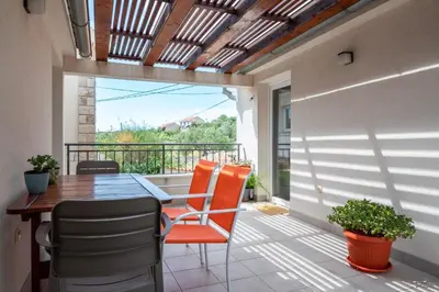 Balkon ili terasa u objektu Ivka's House