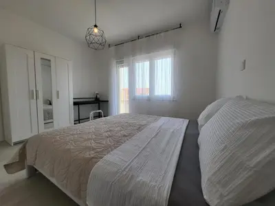 Krevet ili kreveti u jedinici u objektu Red Hill apartment