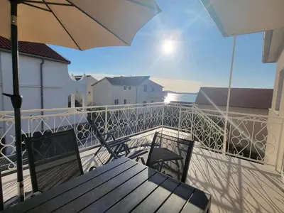 Balkon ili terasa u objektu Red Hill apartment