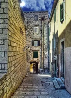 Tlocrt objekta Apartman Bella,ŠIBENIK,Croatia