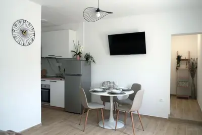 Kuhinja ili čajna kuhinja u objektu Apartment Twins