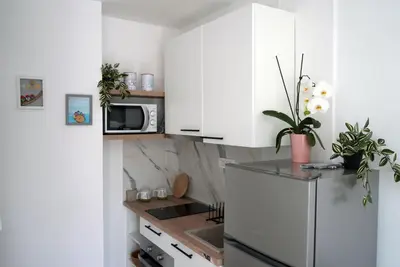 Kuhinja ili čajna kuhinja u objektu Apartment Twins