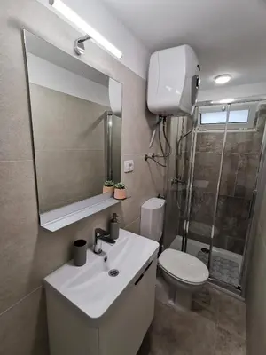 Kupaonica u objektu Apartmani Vana