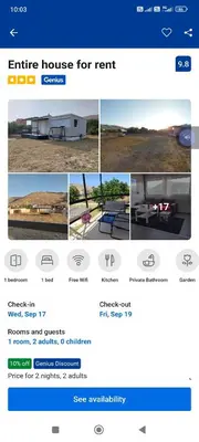 Tlocrt objekta Entire house for rent