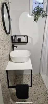 Kupaonica u objektu Vila Mari APP