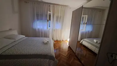 Krevet ili kreveti u jedinici u objektu Apartman Petra 8 Šibenik