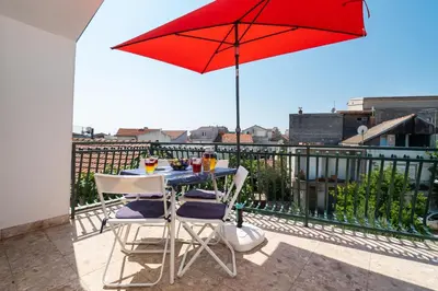 Balkon ili terasa u objektu House Brunac with parking