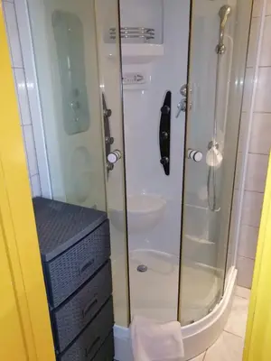 Kupaonica u objektu Studio apartman Laca