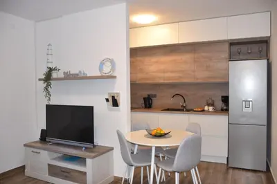 Kuhinja ili čajna kuhinja u objektu Apartment Dante