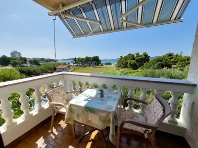 Balkon ili terasa u objektu Apartmani Rahela
