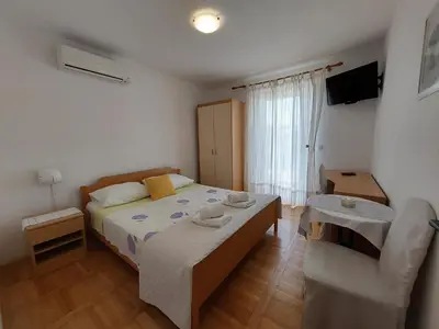 Krevet ili kreveti u jedinici u objektu Apartmani Rahela
