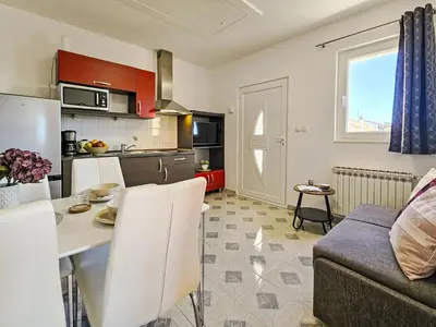 Kuhinja ili čajna kuhinja u objektu Apartment Aquanur-3 by Interhome