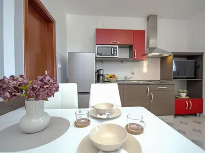 Kuhinja ili čajna kuhinja u objektu Apartment Aquanur-3 by Interhome