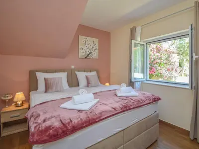 Krevet ili kreveti u jedinici u objektu Holiday Home Valdor by Interhome