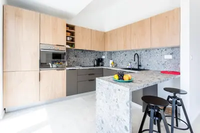 Kuhinja ili čajna kuhinja u objektu Miliša residence