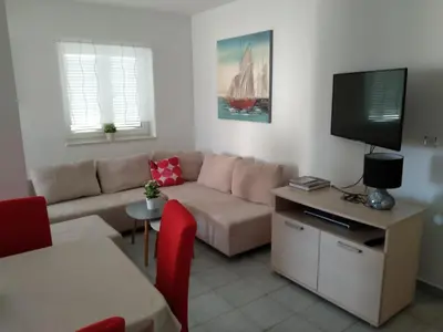 TV i/ili zabavni centar u objektu Apartments Villa Šibenik