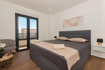 Krevet ili kreveti u jedinici u objektu Villa Katarina Vodice