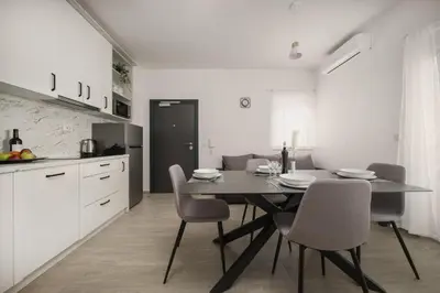 Kuhinja ili čajna kuhinja u objektu Apartment Stefanio