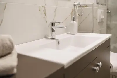 Kupaonica u objektu Apartment Stefanio