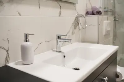 Kupaonica u objektu Apartment Stefanio