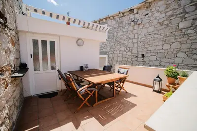 Balkon ili terasa u objektu Apartman Marija