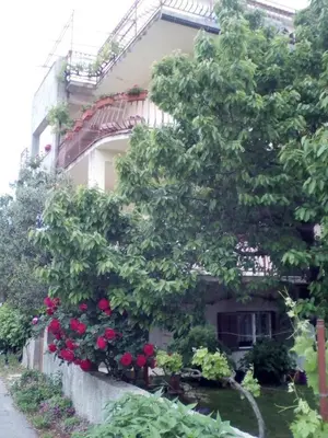 Vrt u objektu Apartment in Brodarica with balcony, air conditioning, WiFi 5185-2