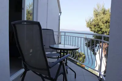 Balkon ili terasa u objektu Apartments Kristina - Apartment C