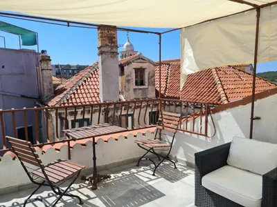 Balkon ili terasa u objektu Studio apartman Lidija Šibenik